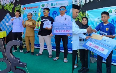 Hadiah Jutaan!! Ini juara MAC 2025 di MAN 2 Soppeng