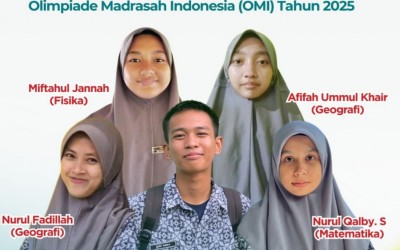 Sejarah Baru,  5 Siswa MAN 2 Soppeng Lolos OMI Sains Tingkat Provinsi