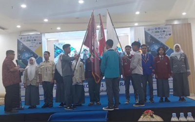 Pada Event Programmer Andalan, Feby Siswa MAN 2 Soppeng resmi dilantik