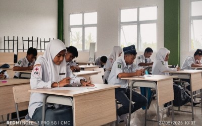 Dukung Efisiensi, MAN 2 Soppeng Gelar Asesmen Secara Digital AI