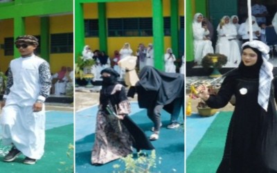 Dari Upacara hingga Fashion Show, MAN 2 Soppeng Tunjukkan Kreativitas di Hari Santri 2025