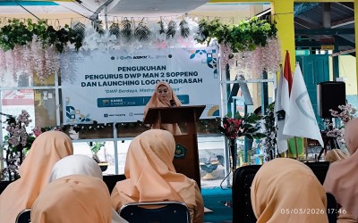 Pionir di Bumi Latemmamala, MAN 2 Soppeng Resmi Kukuhkan Unit DWP dan Luncurkan Logo Madrasah